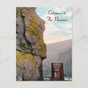 Carte postale de l'entrée de The Narrows