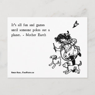 Carte postale de l'environnement