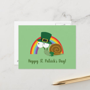 Carte postale de l'escargot de Saint-Patrick de Le