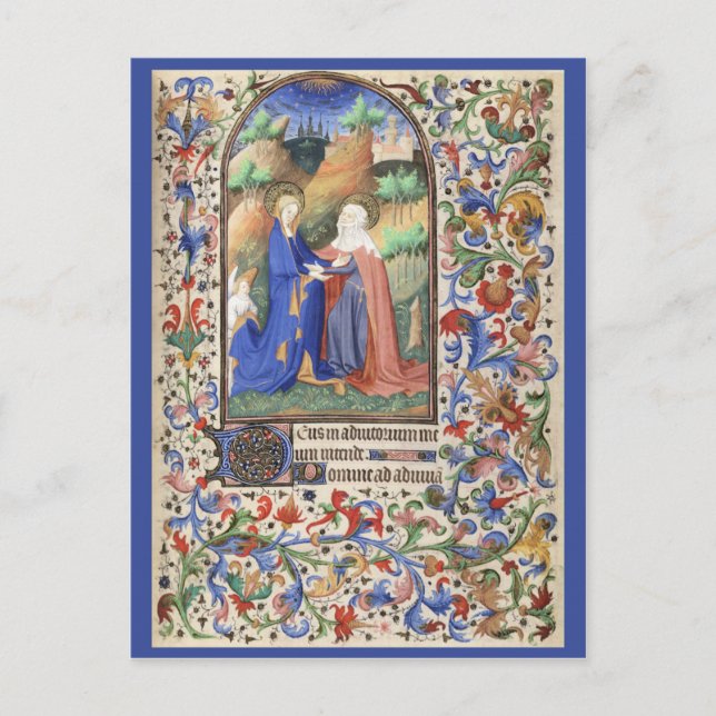 Carte Postale De Levis Book of Hours, Illustration 01 (Devant)