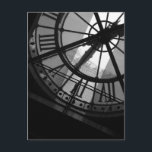 Carte postale de l'horloge du musée d'Orsay<br><div class="desc">Carte postale</div>
