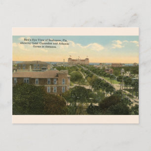 Carte postale de l'hôtel Clarendon vintage Seabree