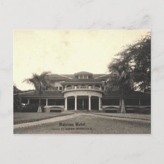 Carte postale de l'hôtel Haleiwa historique, Oahu,