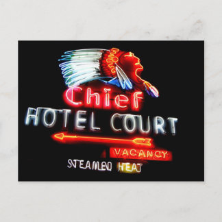 Carte postale de l'hôtel Las Vegas Chief