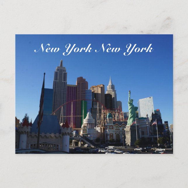 Carte postale de l'hôtel New York (Devant)