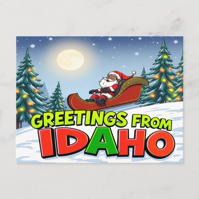 Carte postale de l'IDAHO (Devant)