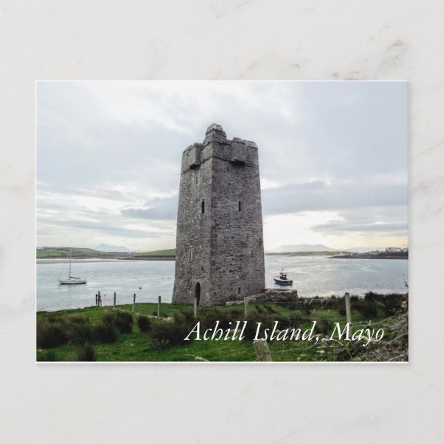 Carte postale de l'île d'Achill (Devant)