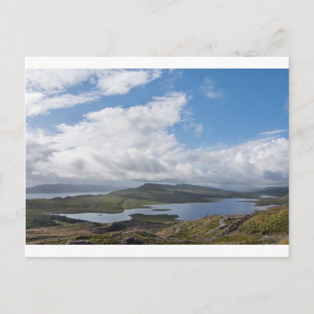 Carte postale de l'île de Skye en Écosse (Devant)