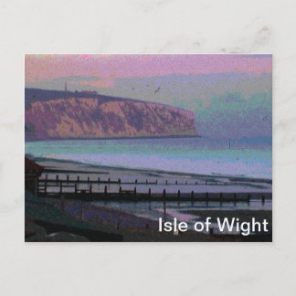 Carte postale de l'île de Wight