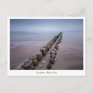 Carte postale de l'île d'Usedom Allemagne