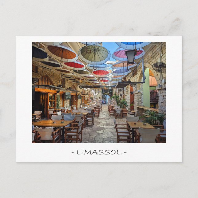 Carte postale de Limassol à Chypre (Devant)