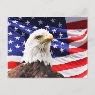 carte postale de l'indépendance américaine