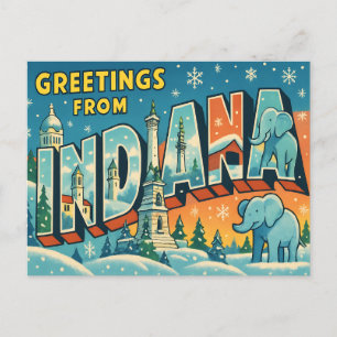Carte postale de l'INDIANA