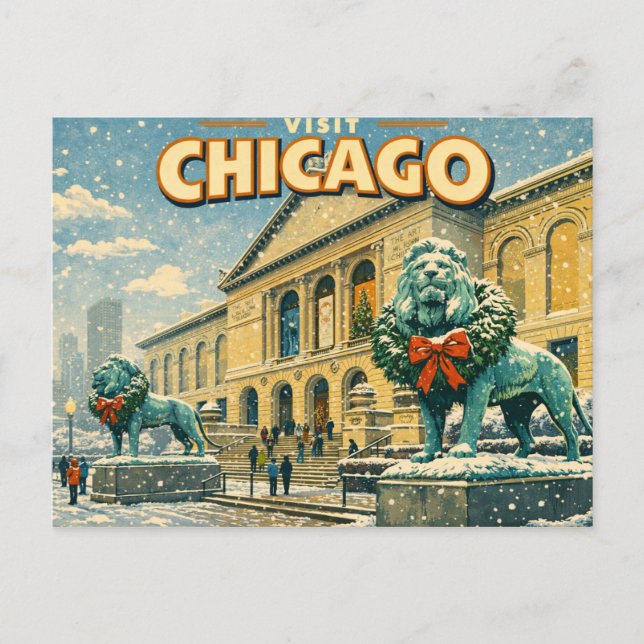 Carte postale de l'Institut d'Art de Chicago en hi (Devant)