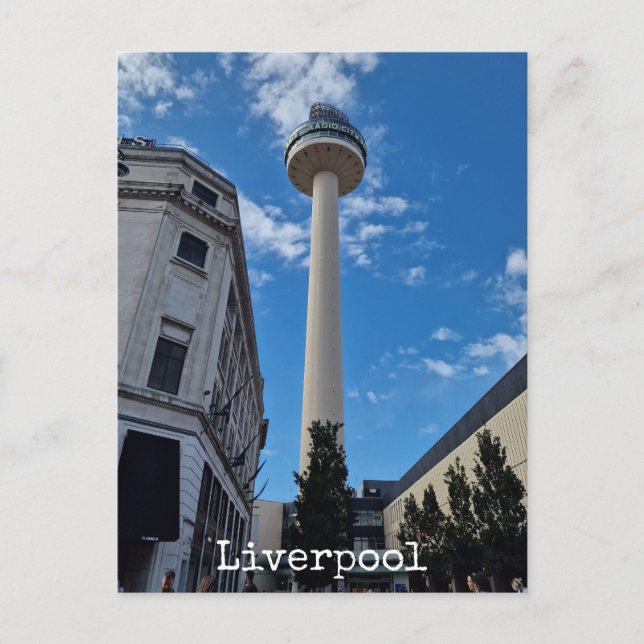 Carte postale de Liverpool (Devant)