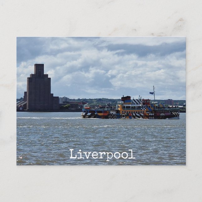 Carte postale de Liverpool (Devant)