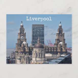 Carte postale de Liverpool