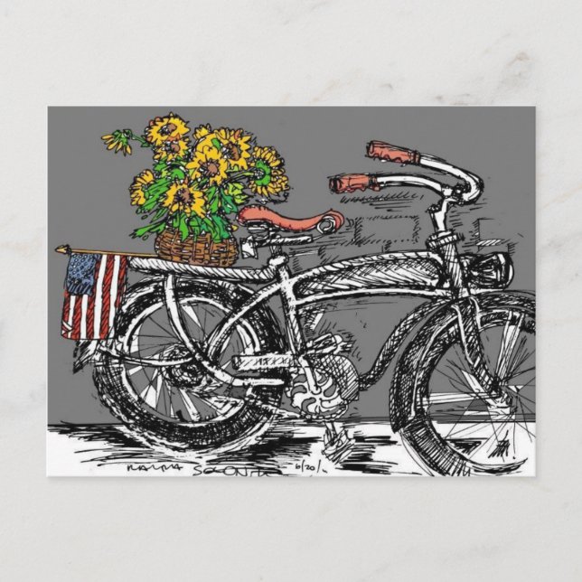 Carte postale de livraison du maître de route (Devant)