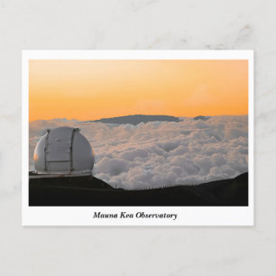 Carte postale de l'Observatoire Mauna Kea