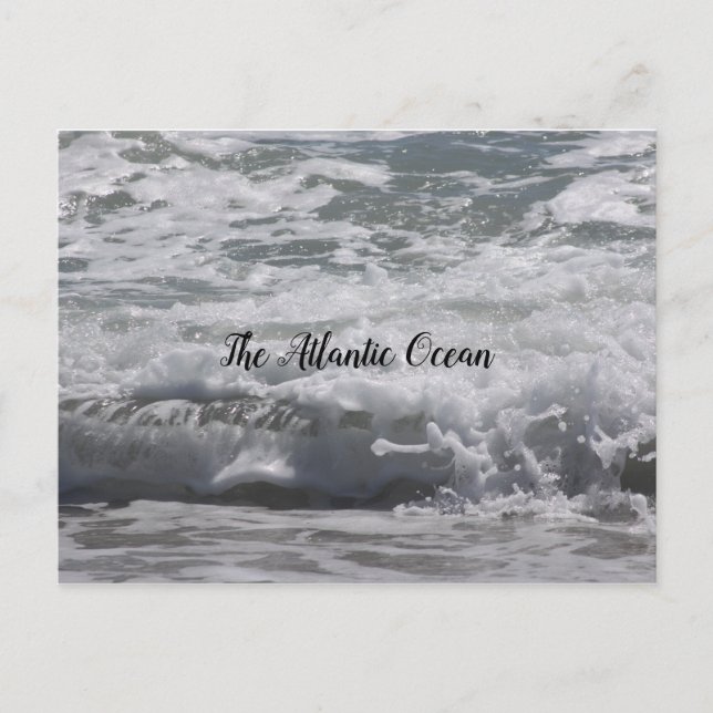 Carte postale de l'océan Atlantique (Devant)