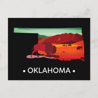 Carte postale de l'Oklahoma