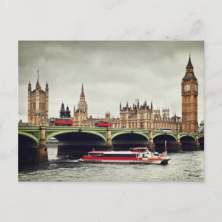 Carte postale de Londres