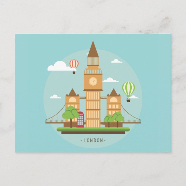 Carte postale de Londres Angleterre Grande-Bretagn (Devant)
