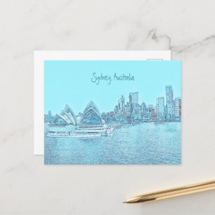 Carte postale de l'Opéra de Sydney