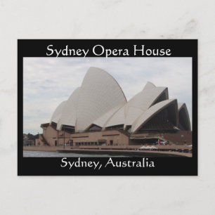 Carte postale de l'Opéra de Sydney