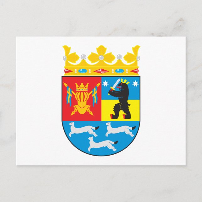 Carte postale de l'Ouest de la Finlande (Devant)