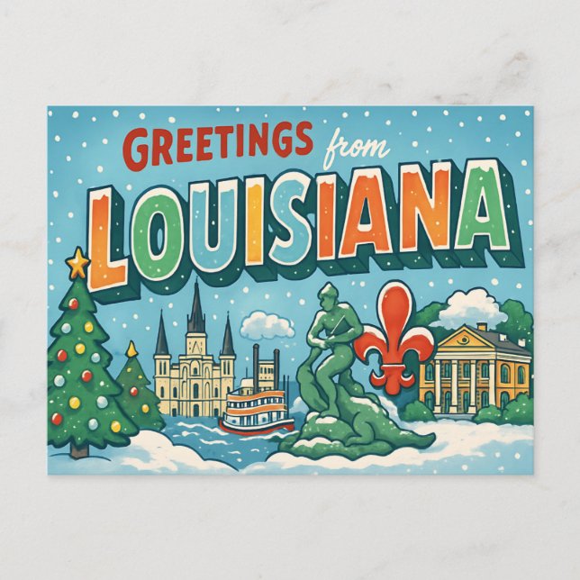 Carte postale de LOUISIANE (Devant)
