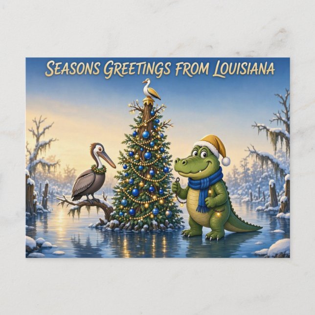Carte postale de Louisiane (Devant)