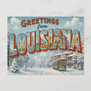 Carte postale de LOUISIANE