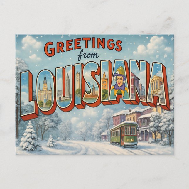 Carte postale de LOUISIANE (Devant)