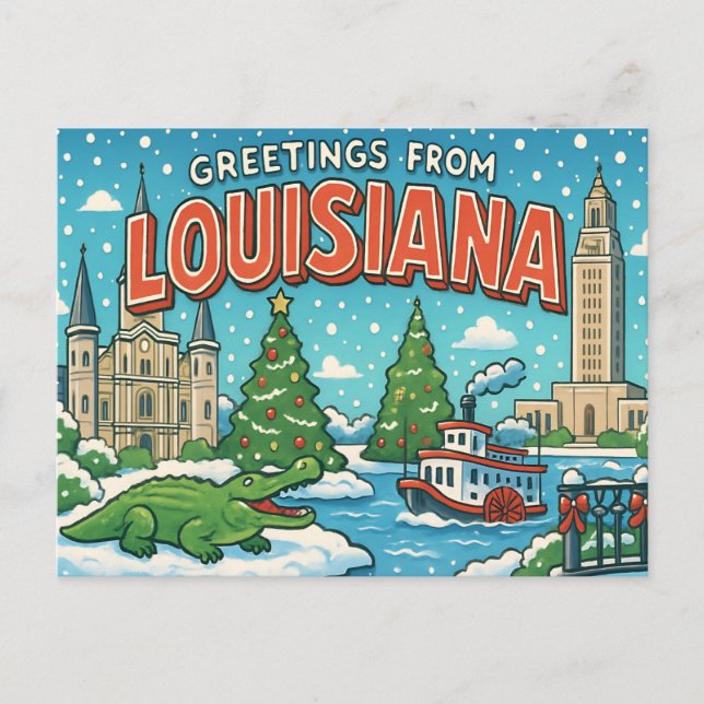 Carte postale de LOUISIANE (Devant)