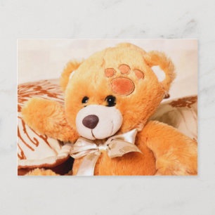 Carte postale de l'ours en peluche