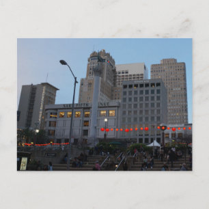 Carte postale de l'Union Square de San Francisco #