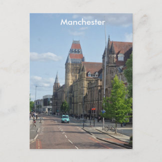 Carte postale de l'université de Manchester