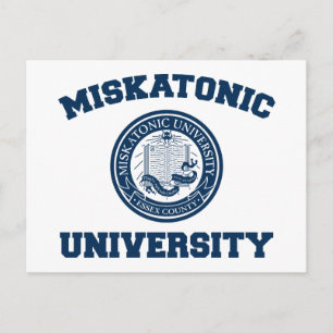 Carte postale de l'université Miskatonic