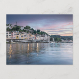 Carte postale de Lyon, France