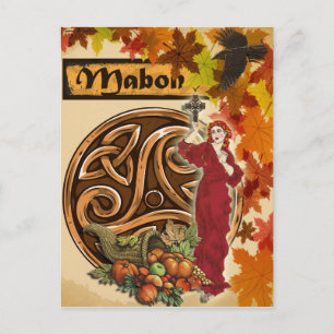 Carte postale de Mabon Pagan Imaginaire Art