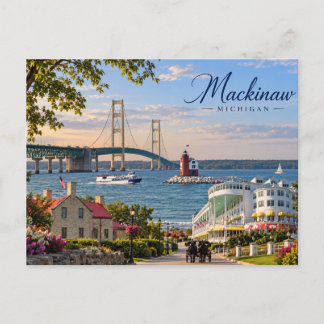 Carte postale de Mackinaw