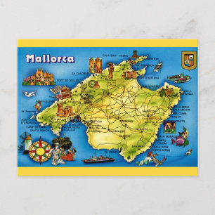 Carte postale de Majorque Espagne