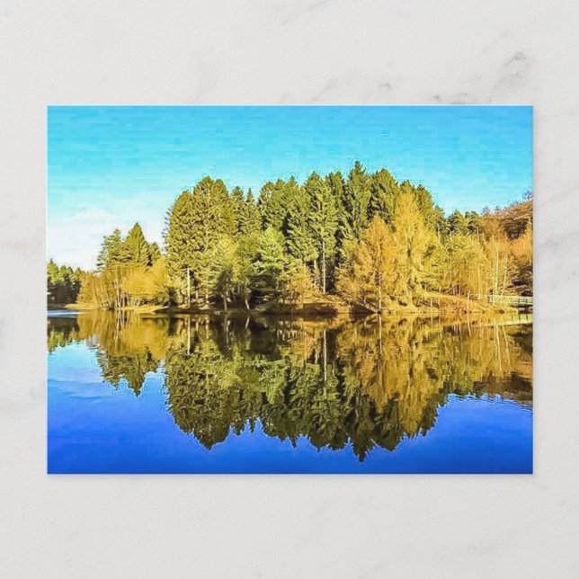 Carte postale de Mallards Pike Lake (Devant)