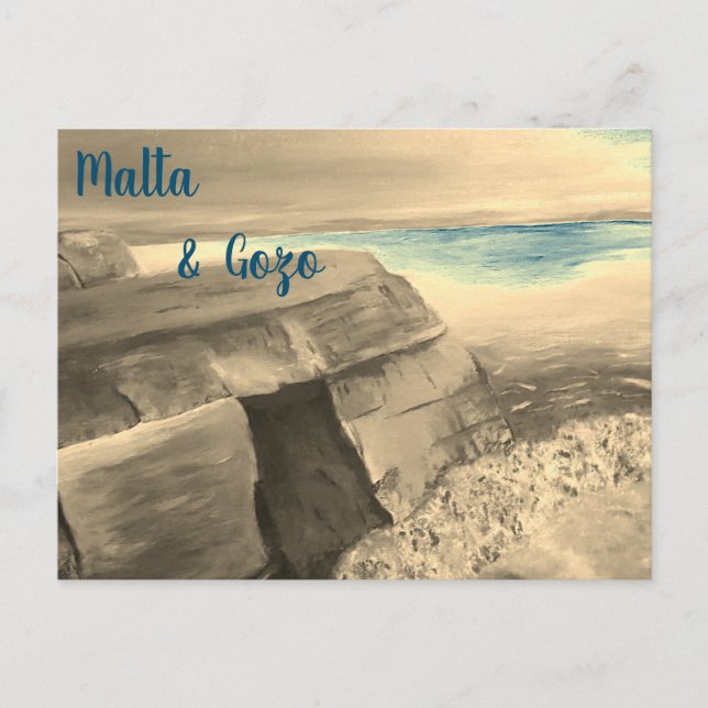 Carte postale de Malte et Gozo (Devant)