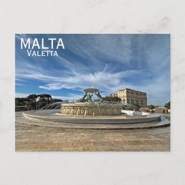 Carte postale de Malte/Valette ! (Devant)