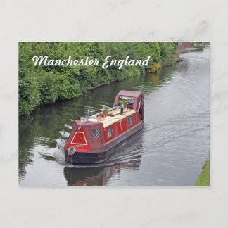 carte postale de manchester england (canot)