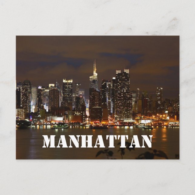 Carte postale de Manhattan (Devant)
