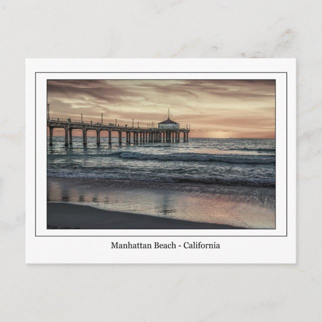 Carte postale de Manhattan Beach Pier (Devant)