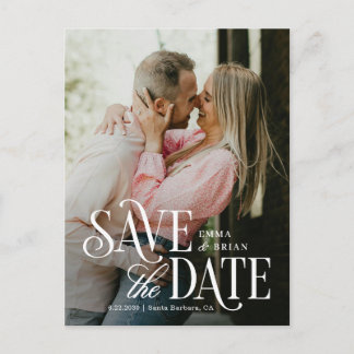 Carte postale de mariage à conserver Mode Éternell